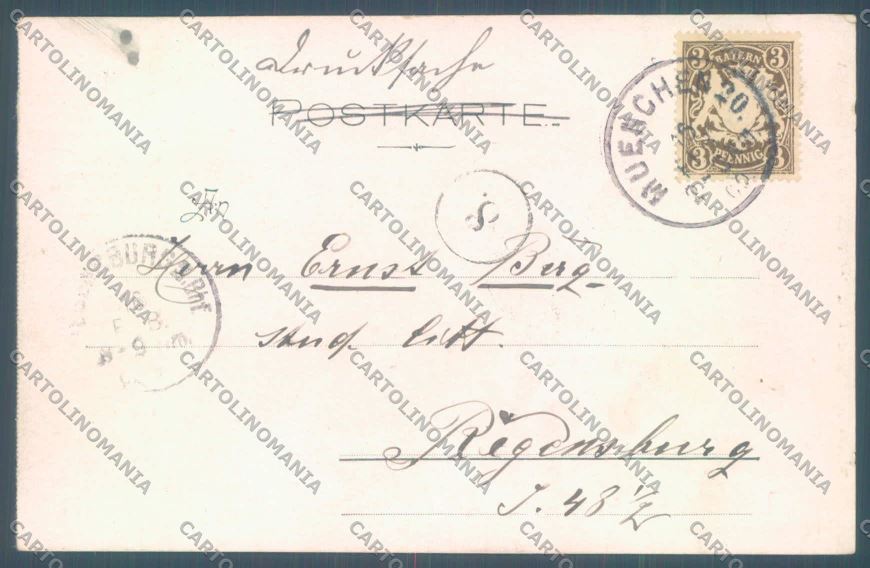 Anglo Boer War Transvaal Kruger postcard cartolina KS3390 – retro
