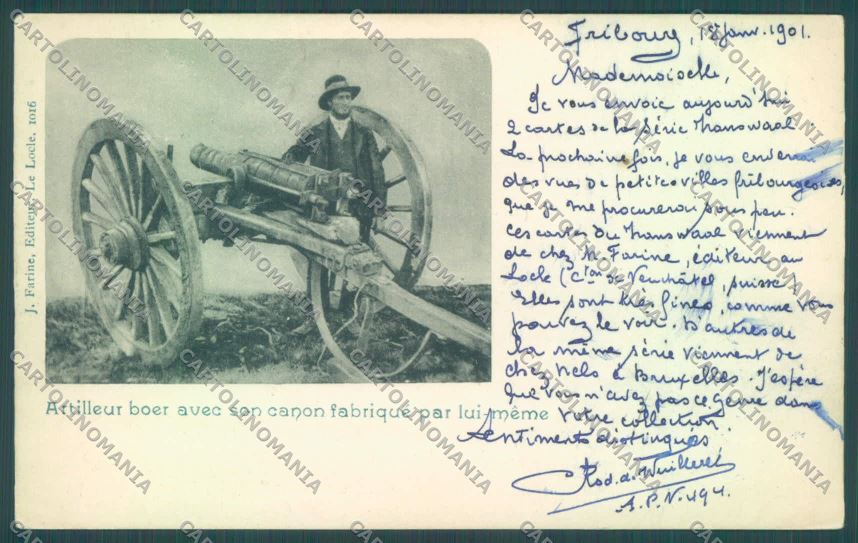 Anglo Boer War Transvaal postcard cartolina KS3405 – fronte