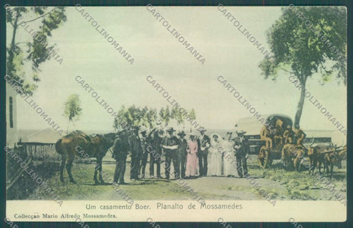 Africa Angola Boer Planalto de Mossamedes postcard cartolina KS3407 – fronte