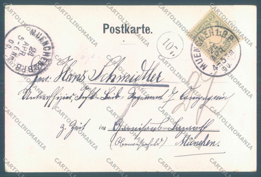Anglo Boer War Transvaal Fickenscher Angel postcard cartolina KS3435 – retro