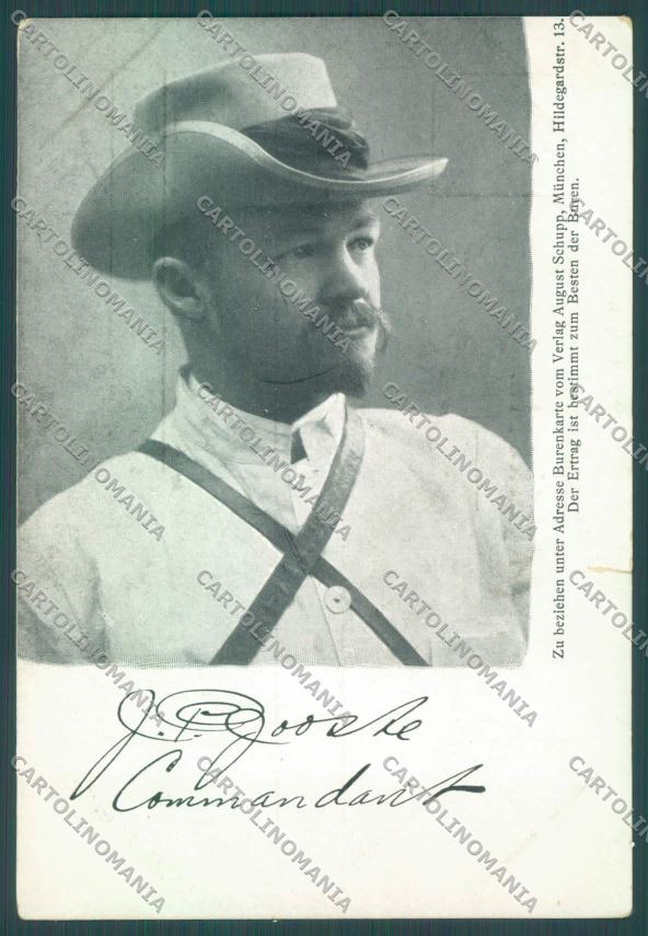 Anglo Boer War Transvaal Jooste LITTLE TEAR postcard cartolina KS3469 – fronte