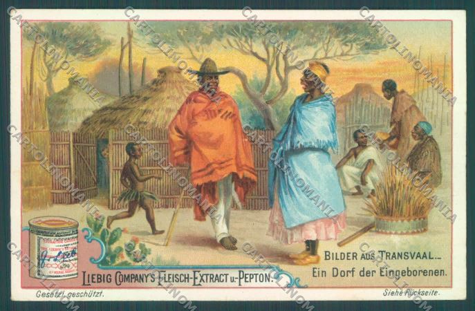Anglo Boer War Transvaal Liebig card KS3499 – fronte