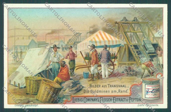 Anglo Boer War Transvaal Liebig card KS3502 – fronte