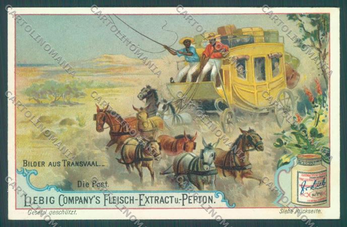 Anglo Boer War Transvaal Liebig card KS3503 – fronte