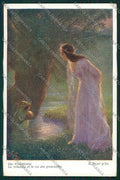 Artist Signed Frog fantasy Payer BKWI 1748 postcard cartolina KS3515 – fronte