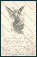 Artist Fairy Lady postcard cartolina KS3631 – fronte