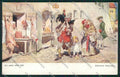 Artist Dressed Rooster Hen Pock postcard cartolina KS3670 – fronte