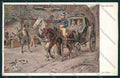Artist Horse Carriage Kuhles postcard cartolina KS3683 – fronte