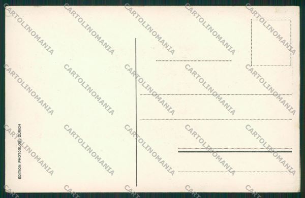 Swisse Furkastrasse Horse Carriage postcard cartolina KS3685 – retro