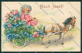 Artist Child Horse relief postcard cartolina KS3700 – fronte