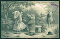 Artist Dressed Pig relief PIN HOLE postcard cartolina KS3751 – fronte