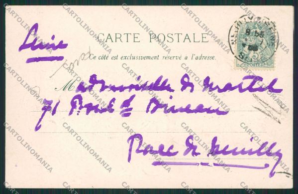 Artist Dressed Pig relief PIN HOLE postcard cartolina KS3751 – retro