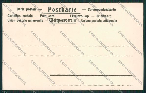 Artist Season Winter art nouveau postcard cartolina KS3805 – retro