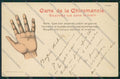 Artist Chiromancy Hand Fortune telling palm postcard cartolina KS3817 – fronte
