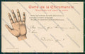 Artist Chiromancy Hand Fortune telling palm postcard cartolina KS3820 – fronte