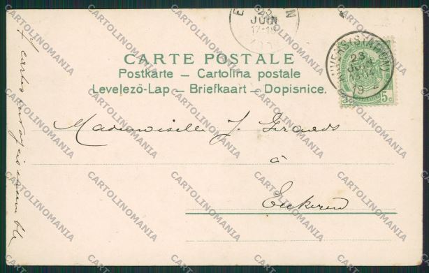 Artist Chiromancy Hand Fortune telling palm postcard cartolina KS3820 – retro