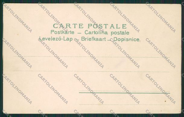 Artist Chiromancy Hand Fortune telling palm postcard cartolina KS3822 – retro