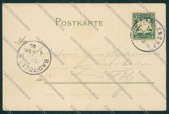 Artist Beer Hand art nouveau postcard cartolina KS3826 – retro