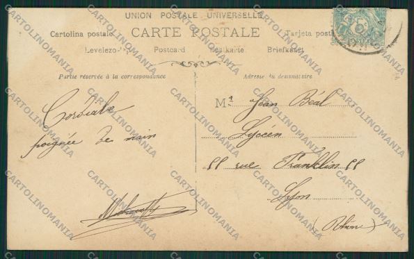 Lady paper moon Reutlinger real photo postcard cartolina KS3846 – retro