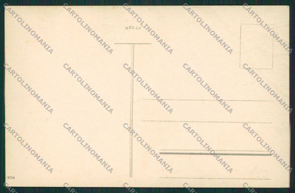 Child paper moon toasting postcard cartolina KS3869 – retro