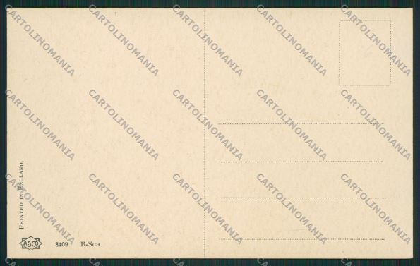 Children paper moon Owl postcard cartolina KS3883 – retro