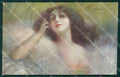Guerzoni Glamour Fashion Lady Art Deco serie 2688 postcard cartolina KS4052 – fronte