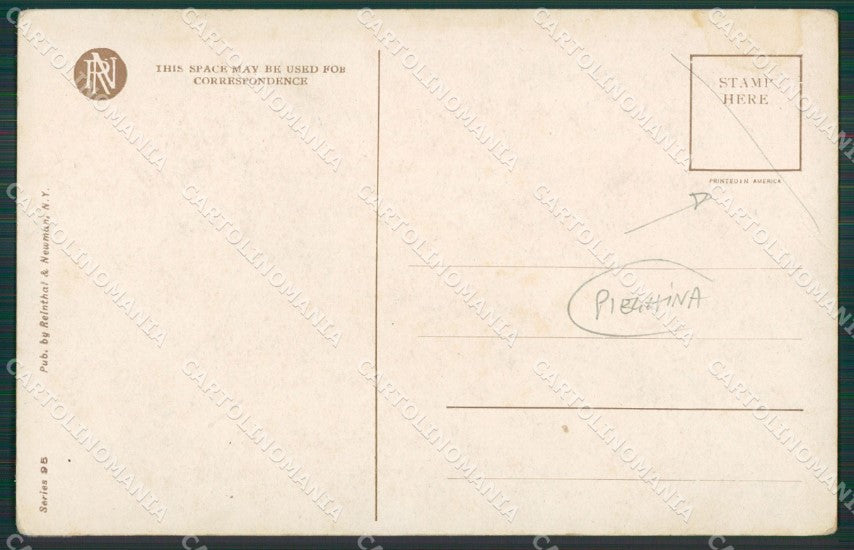 Boileau Glamour Fashion Lady Hat Deco CREASE serie postcard cartolina KS4075 – retro