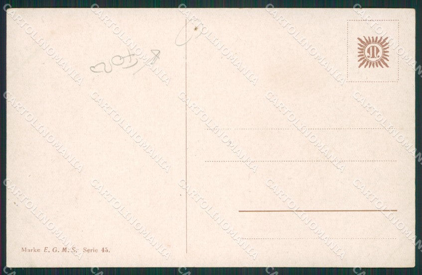 Horse PIN HOLE postcard cartolina KS4645 – retro