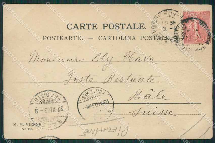 Linton Horse Viennoise MM Vienne CREASES postcard cartolina KS4648 – retro