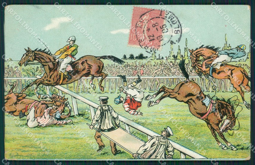 Horse postcard cartolina KS4652 – fronte
