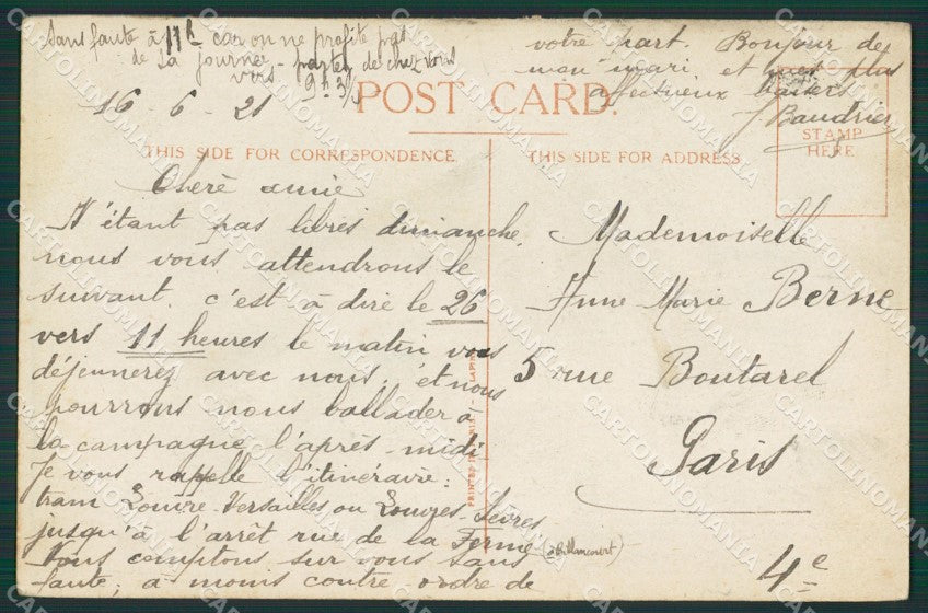 Punch Horse postcard cartolina KS4660 – retro