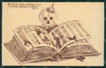 WWI WW1 Autori Propaganda Kaiser Skeleton Palermo Corpo Armata cartolina KS4771 – fronte