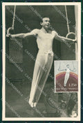 Repubblica San Marino Maximum Sport Ginnasta RPPC postcard cartolina KS4887 – fronte