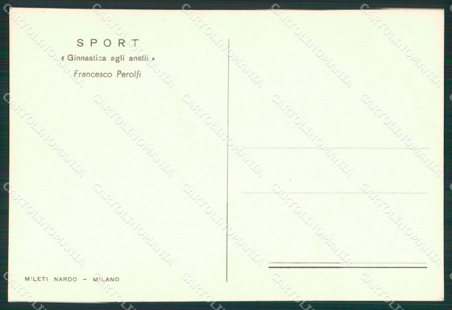 Repubblica San Marino Maximum Sport Ginnasta RPPC postcard cartolina KS4887 – retro