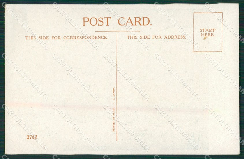 Artist Right Children dog postcard cartolina KS4902 – retro