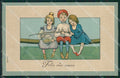 Arist Children Relief Fishing serie 646 postcard cartolina KS4916 – fronte