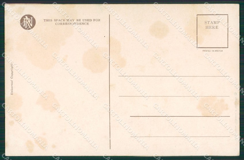 Artist Wiederseim Children postcard cartolina KS4919 – retro