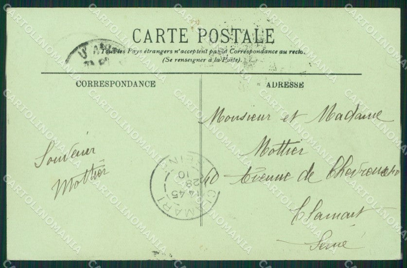 Chien des Pyrenees dog cane postcard cartolina KS4990 – retro