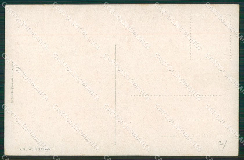 Soldier Horse Militare BKWI postcard cartolina KS5096 – retro