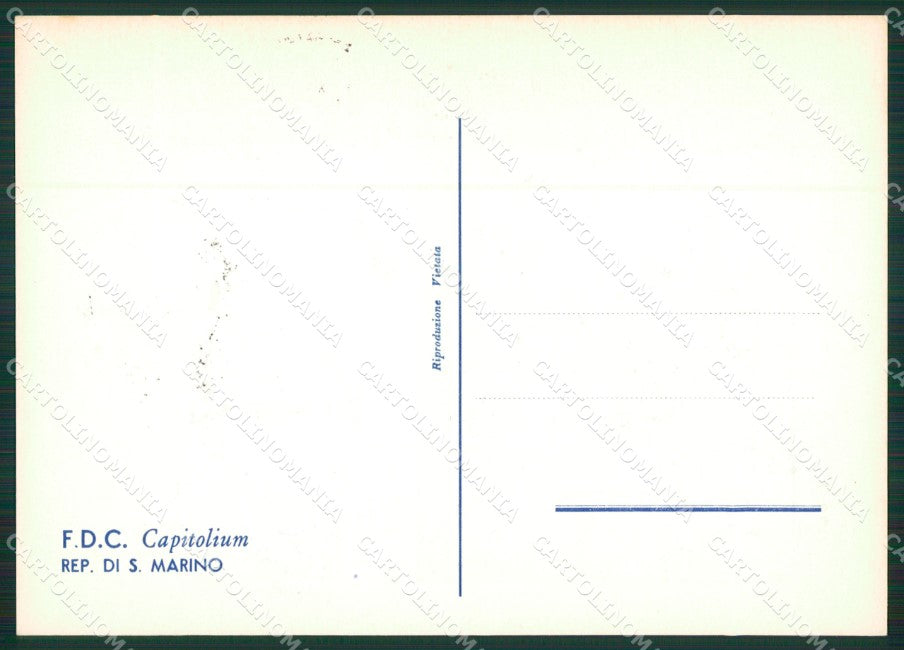 Repubblica San Marino Maximum Delfino FG postcard cartolina KS5122 – retro