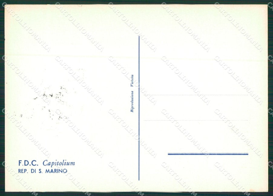 Repubblica San Marino Maximum Cavalluccio Marino FG postcard cartolina KS5123 – retro