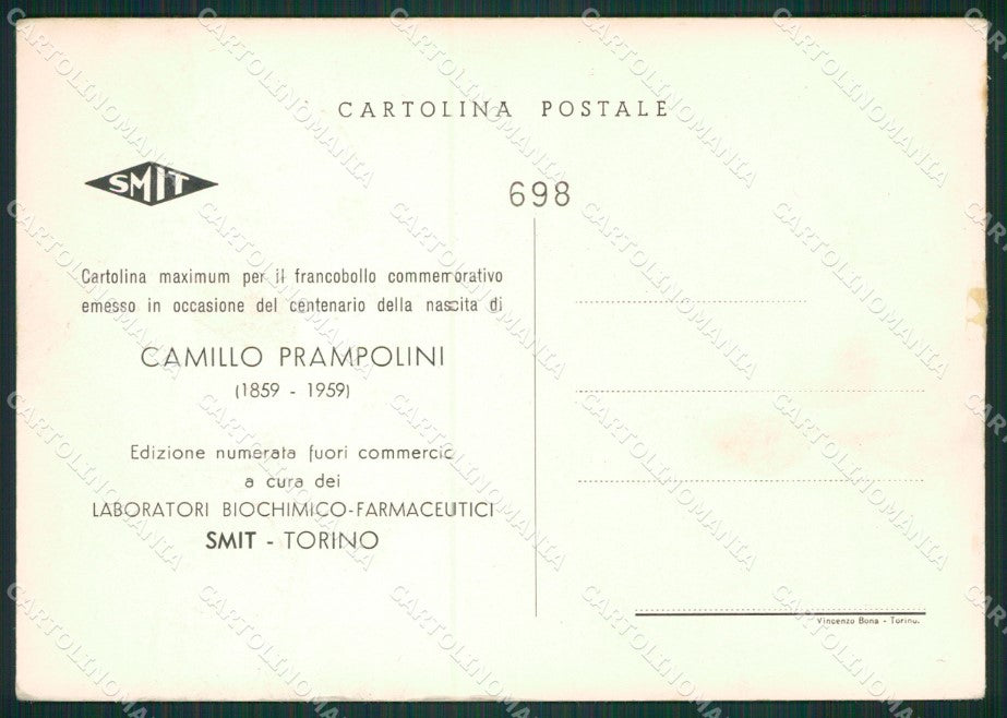 Politica Maximum Camillo Prampolini FG postcard cartolina KS5128 – retro