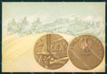 Militari Propaganda Medaglie d'Oro Polizia FG postcard cartolina KS5160 – fronte