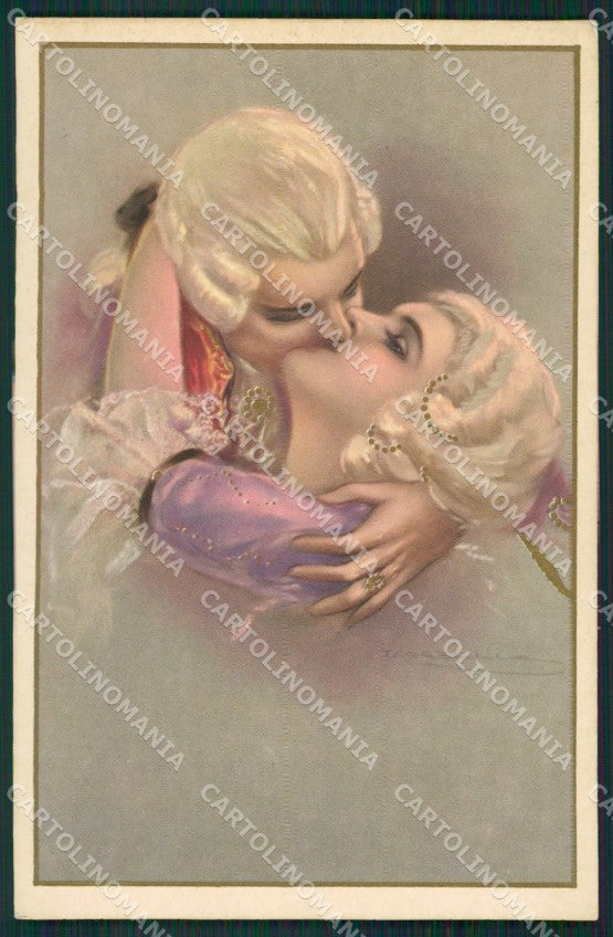 Artist Corbella Lady Augurale Degami serie 2253 postcard cartolina KS5304 – fronte