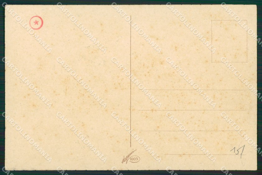 Artist Corbella Lady Art Deco Degami 1003 postcard cartolina KS5333 – retro