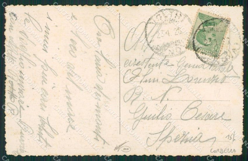 Artist Corbella Lady Art Deco Augurale Degami 869 postcard cartolina KS5373 – retro