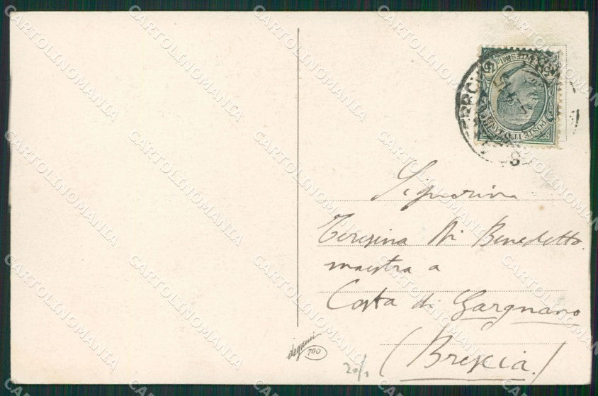 Artist Corbella Lady Pierrot Augurale Degami 700 postcard cartolina KS5424 – retro