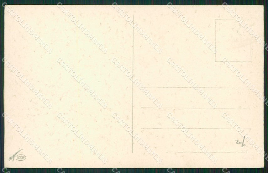 Artist Corbella Lady Geisha Art Deco Degami 1026 postcard cartolina KS5432 – retro