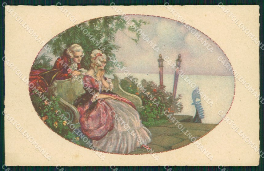Artist Corbella Lady Venezia Augurale Degami 694 TEAR postcard cartolina KS5569 – fronte