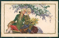 Artist Corbella Lady Augurale Degami 1085 CREASE postcard cartolina KS5610 – fronte